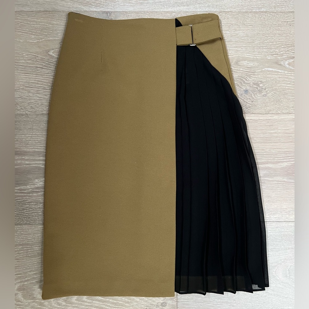 Zara Mixed Texture Skirt